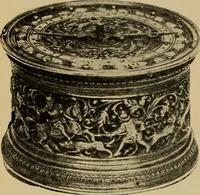 An illustration from Old clocks and watches & their makers : being an historical and descriptive account of the different styles of clocks and watches of the past, in England and abroad, to which is added a list of nearly twelve thousand makers (1922)
