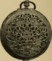 An illustration from Old clocks and watches & their makers : being an historical and descriptive account of the different styles of clocks and watches of the past, in England and abroad, to which is added a list of nearly twelve thousand makers (1922)