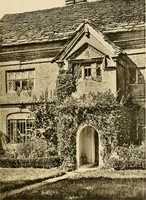 An illustration from Old cottages & farm-houses in Surrey / illustrated on one hundred collotype plates from photographs specially taken by W. Galsworthy Davie, with an introduction and numerous sketches by W. Curtis Green (1908)