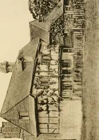 An illustration from Old cottages & farm-houses in Surrey / illustrated on one hundred collotype plates from photographs specially taken by W. Galsworthy Davie, with an introduction and numerous sketches by W. Curtis Green (1908)