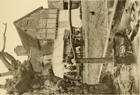 An illustration from Old cottages & farm-houses in Surrey / illustrated on one hundred collotype plates from photographs specially taken by W. Galsworthy Davie, with an introduction and numerous sketches by W. Curtis Green (1908)
