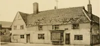 An illustration from Old cottages & farm-houses in Surrey / illustrated on one hundred collotype plates from photographs specially taken by W. Galsworthy Davie, with an introduction and numerous sketches by W. Curtis Green (1908)
