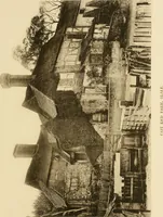 An illustration from Old cottages & farm-houses in Surrey / illustrated on one hundred collotype plates from photographs specially taken by W. Galsworthy Davie, with an introduction and numerous sketches by W. Curtis Green (1908)