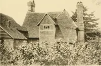 An illustration from Old cottages & farm-houses in Surrey / illustrated on one hundred collotype plates from photographs specially taken by W. Galsworthy Davie, with an introduction and numerous sketches by W. Curtis Green (1908)