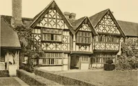 An illustration from Old cottages & farm-houses in Surrey / illustrated on one hundred collotype plates from photographs specially taken by W. Galsworthy Davie, with an introduction and numerous sketches by W. Curtis Green (1908)