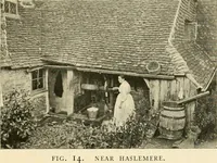 Picture 11 of 220 from Old cottages & farm-houses in Surrey / illustrated on one hundred collotype plates from photographs specially taken by W. Galsworthy Davie, with an introduction and numerous sketches by W. Curtis Green (1908), leaf 32