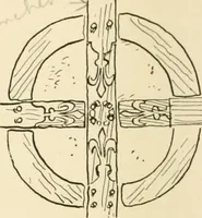 An illustration from Old cottages & farm-houses in Surrey / illustrated on one hundred collotype plates from photographs specially taken by W. Galsworthy Davie, with an introduction and numerous sketches by W. Curtis Green (1908)
