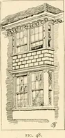 An illustration from Old cottages & farm-houses in Surrey / illustrated on one hundred collotype plates from photographs specially taken by W. Galsworthy Davie, with an introduction and numerous sketches by W. Curtis Green (1908)