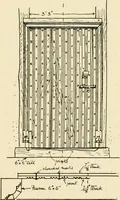 An illustration from Old cottages & farm-houses in Surrey / illustrated on one hundred collotype plates from photographs specially taken by W. Galsworthy Davie, with an introduction and numerous sketches by W. Curtis Green (1908)