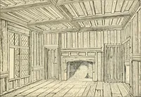 An illustration from Old cottages & farm-houses in Surrey / illustrated on one hundred collotype plates from photographs specially taken by W. Galsworthy Davie, with an introduction and numerous sketches by W. Curtis Green (1908)