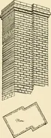 An illustration from Old cottages & farm-houses in Surrey / illustrated on one hundred collotype plates from photographs specially taken by W. Galsworthy Davie, with an introduction and numerous sketches by W. Curtis Green (1908)