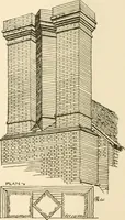 An illustration from Old cottages & farm-houses in Surrey / illustrated on one hundred collotype plates from photographs specially taken by W. Galsworthy Davie, with an introduction and numerous sketches by W. Curtis Green (1908)
