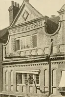 An illustration from Old cottages & farm-houses in Surrey / illustrated on one hundred collotype plates from photographs specially taken by W. Galsworthy Davie, with an introduction and numerous sketches by W. Curtis Green (1908)