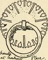 An illustration from Old cottages & farm-houses in Surrey / illustrated on one hundred collotype plates from photographs specially taken by W. Galsworthy Davie, with an introduction and numerous sketches by W. Curtis Green (1908)