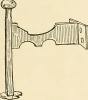 An illustration from Old cottages & farm-houses in Surrey / illustrated on one hundred collotype plates from photographs specially taken by W. Galsworthy Davie, with an introduction and numerous sketches by W. Curtis Green (1908)
