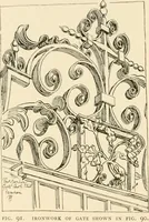 An illustration from Old cottages & farm-houses in Surrey / illustrated on one hundred collotype plates from photographs specially taken by W. Galsworthy Davie, with an introduction and numerous sketches by W. Curtis Green (1908)