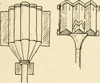 An illustration from Old cottages & farm-houses in Surrey / illustrated on one hundred collotype plates from photographs specially taken by W. Galsworthy Davie, with an introduction and numerous sketches by W. Curtis Green (1908)