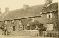 An illustration from Old cottages & farm-houses in Surrey / illustrated on one hundred collotype plates from photographs specially taken by W. Galsworthy Davie, with an introduction and numerous sketches by W. Curtis Green (1908)