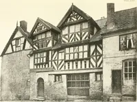 An illustration from Old cottages, farm houses, and other half-timber buildings in Shropshire, Herefordshire, and Cheshire (1904)