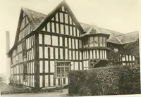 An illustration from Old cottages, farm houses, and other half-timber buildings in Shropshire, Herefordshire, and Cheshire (1904)