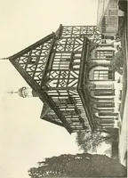 An illustration from Old cottages, farm houses, and other half-timber buildings in Shropshire, Herefordshire, and Cheshire (1904)
