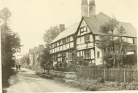 An illustration from Old cottages, farm houses, and other half-timber buildings in Shropshire, Herefordshire, and Cheshire (1904)