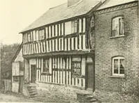 An illustration from Old cottages, farm houses, and other half-timber buildings in Shropshire, Herefordshire, and Cheshire (1904)