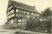 An illustration from Old cottages, farm houses, and other half-timber buildings in Shropshire, Herefordshire, and Cheshire (1904)