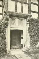 An illustration from Old cottages, farm houses, and other half-timber buildings in Shropshire, Herefordshire, and Cheshire (1904)