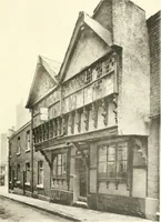 An illustration from Old cottages, farm houses, and other half-timber buildings in Shropshire, Herefordshire, and Cheshire (1904)