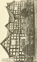 An illustration from Old cottages, farm houses, and other half-timber buildings in Shropshire, Herefordshire, and Cheshire (1904)