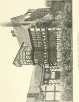 An illustration from Old cottages, farm houses, and other half-timber buildings in Shropshire, Herefordshire, and Cheshire (1904)