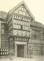 An illustration from Old cottages, farm houses, and other half-timber buildings in Shropshire, Herefordshire, and Cheshire (1904)