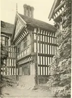An illustration from Old cottages, farm houses, and other half-timber buildings in Shropshire, Herefordshire, and Cheshire (1904)