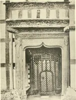 An illustration from Old cottages, farm houses, and other half-timber buildings in Shropshire, Herefordshire, and Cheshire (1904)