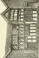 An illustration from Old cottages, farm houses, and other half-timber buildings in Shropshire, Herefordshire, and Cheshire (1904)