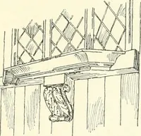 An illustration from Old cottages, farm houses, and other half-timber buildings in Shropshire, Herefordshire, and Cheshire (1904)