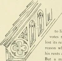 An illustration from Old cottages, farm houses, and other half-timber buildings in Shropshire, Herefordshire, and Cheshire (1904)