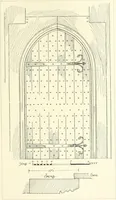 An illustration from Old cottages, farm houses, and other half-timber buildings in Shropshire, Herefordshire, and Cheshire (1904)