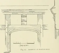 An illustration from Old cottages, farm houses, and other half-timber buildings in Shropshire, Herefordshire, and Cheshire (1904)