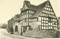 An illustration from Old cottages, farm houses, and other half-timber buildings in Shropshire, Herefordshire, and Cheshire (1904)