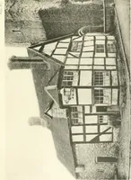 An illustration from Old cottages, farm houses, and other half-timber buildings in Shropshire, Herefordshire, and Cheshire (1904)