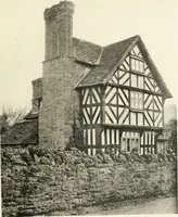 An illustration from Old cottages, farm houses, and other half-timber buildings in Shropshire, Herefordshire, and Cheshire (1904)