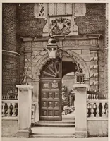 An illustration from Old English doorways; a series of historical examples from Tudor times to the end of the XVIII century (1903)