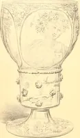 An illustration from Old English glasses. An account of glass drinking vessels in England, from early times to the end of the eighteenth century. With introductory notices, original documents, etc (1897)