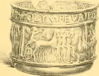 An illustration from Old English glasses. An account of glass drinking vessels in England, from early times to the end of the eighteenth century. With introductory notices, original documents, etc (1897)
