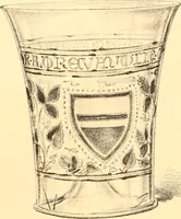 An illustration from Old English glasses. An account of glass drinking vessels in England, from early times to the end of the eighteenth century. With introductory notices, original documents, etc (1897)