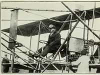 An illustration from The old flying days (1927)