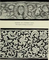 An illustration from Old lace : a handbook for collectors; an account of the different styles of lace, their history, characteristics & manufacture (1908)