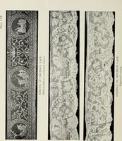 An illustration from Old lace : a handbook for collectors; an account of the different styles of lace, their history, characteristics & manufacture (1908)